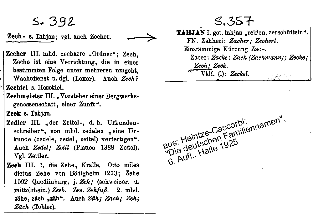 Zech: was kluge B�cher sagen